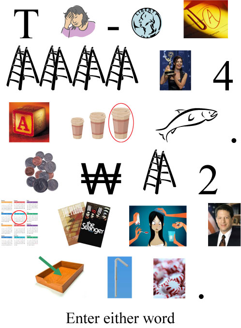 A special rebus puzzle